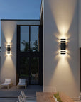 Elegant Outdoor Wall Light for Unisex Garden Weather Resistant Modern Design 1