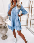 Ella | Denim Dress Relaxed Fit Casual Style 3