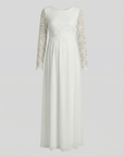 Ella | Maternity Dress Cutout Lace Long Sleeve 4