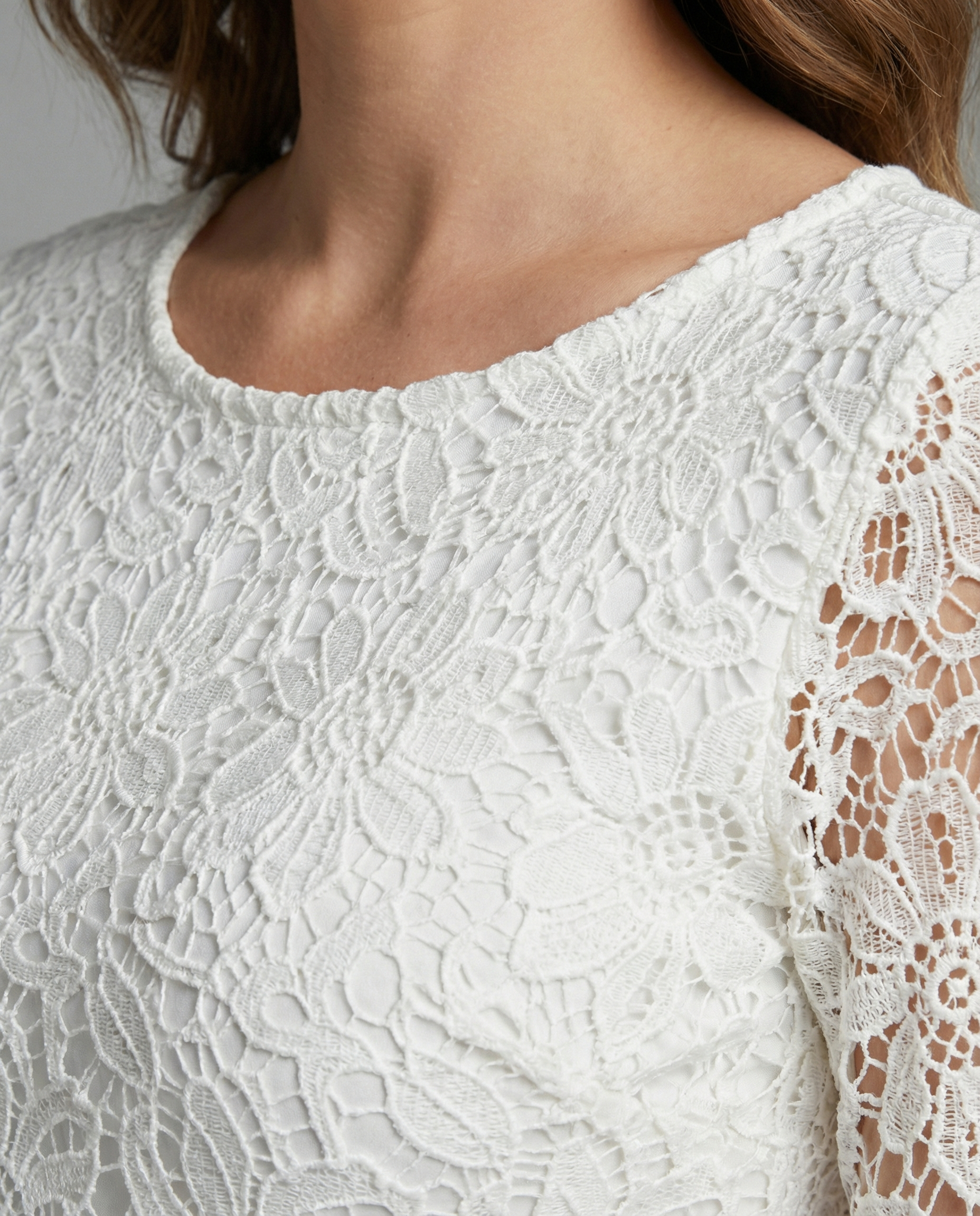 Ella | Maternity Dress Cutout Lace Long Sleeve 8