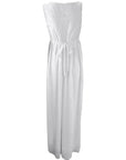 Ella | Maternity Dress Lace Belted Long Length 3
