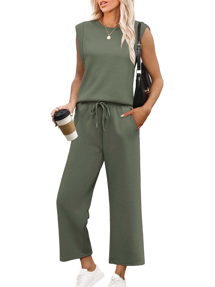 Women’s women's sleeveless lounge set