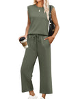 Women’s women's sleeveless lounge set