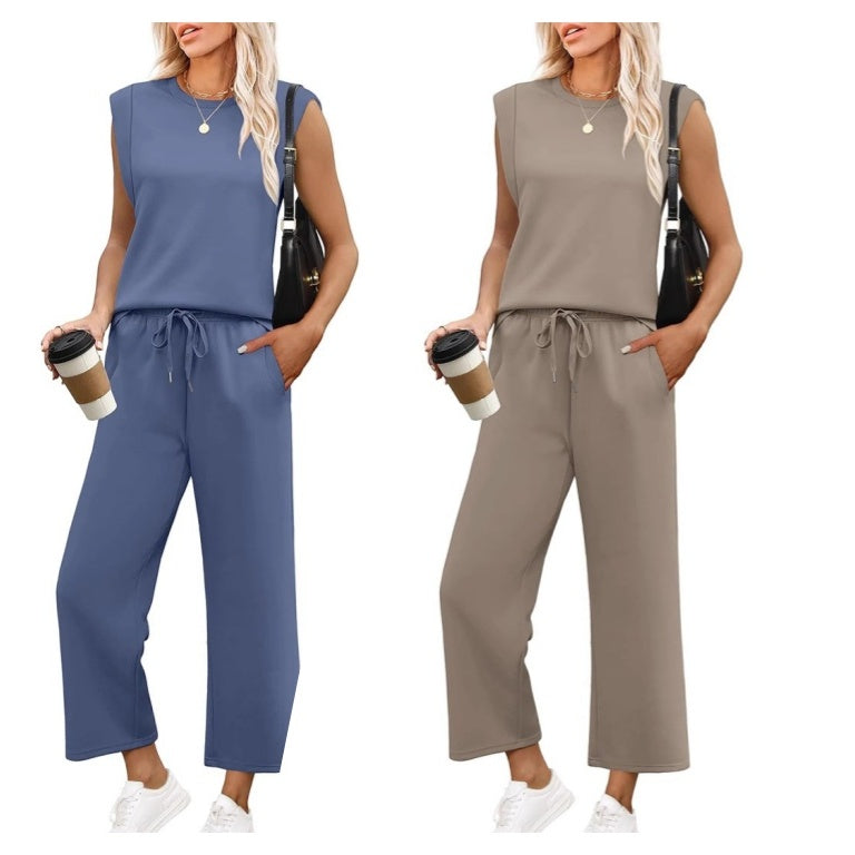 Women’s women's sleeveless lounge set