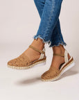 Espadrille Wedge Sandals With Ankle Strap 7