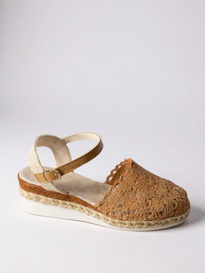 Espadrille Wedge Sandals With Ankle Strap 8