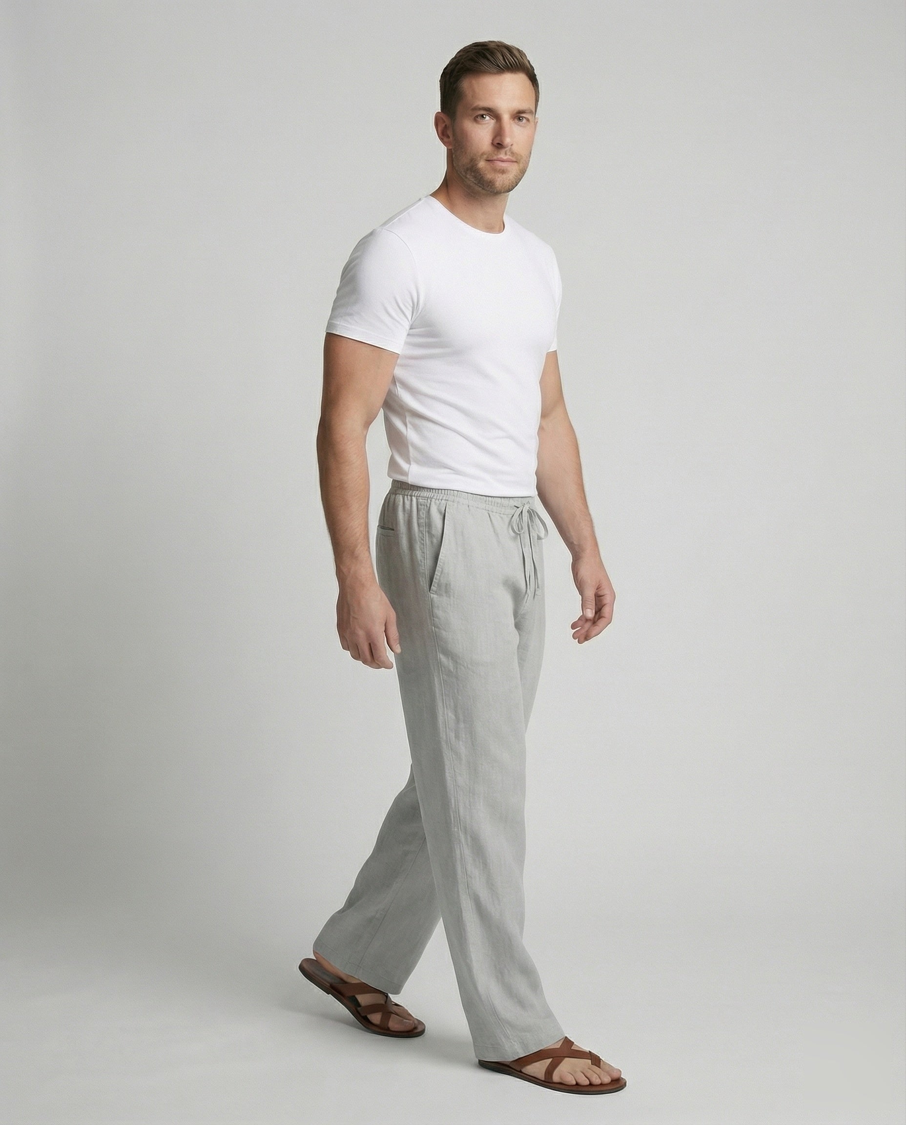 Ethan | Mens Lounge Pants Relaxed Fit Drawstring 2