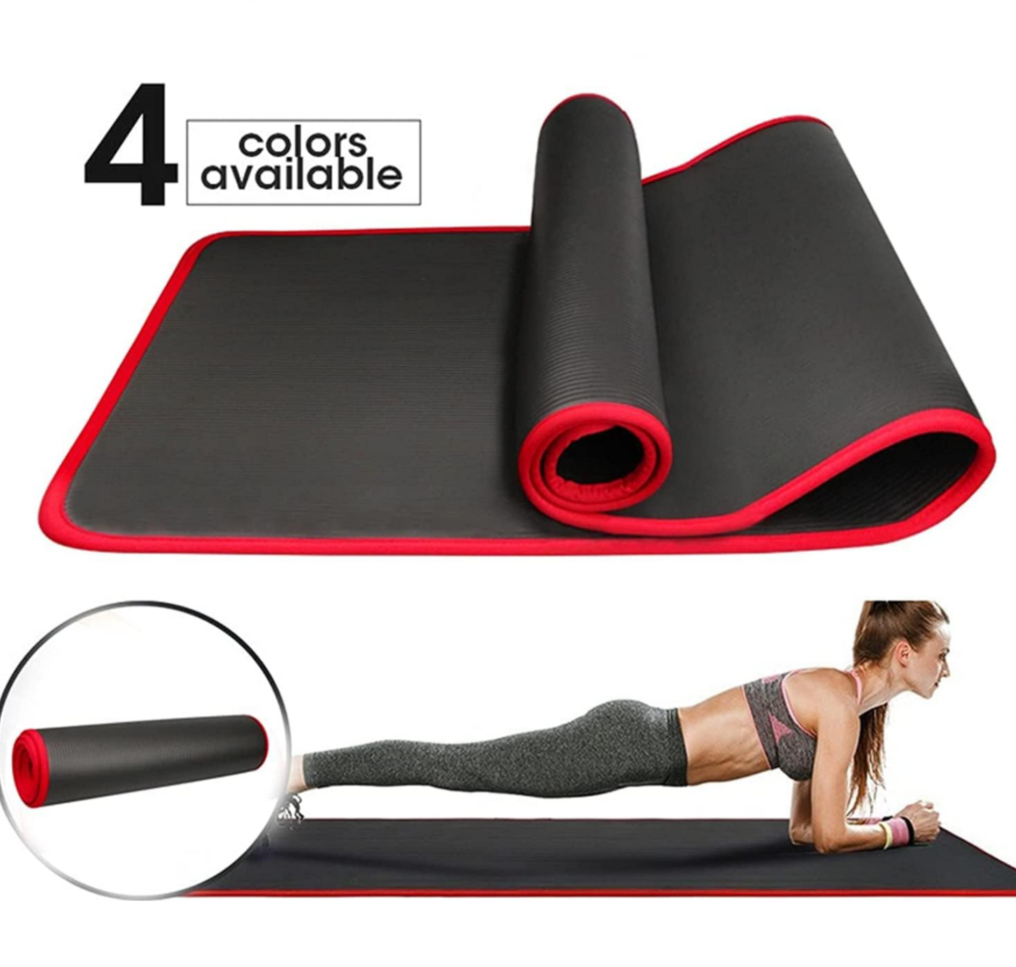 Extra Dicke Yoga Matte für Unisex Eco-Friendly Rutschfest Ideal für Fitness 2
