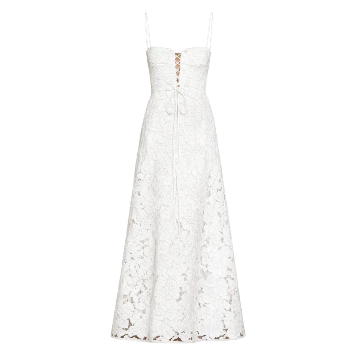 Floral Jacquard Structured Bustier Gown 6