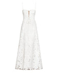 Floral Jacquard Structured Bustier Gown 6