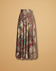 Fresh A-Line Women's Skirt Floral High Waist 1