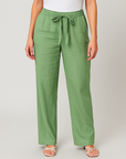 Fresh Linen Pants Women With Drawstring Waist 1