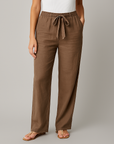 Fresh Linen Pants Women With Drawstring Waist 2