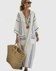 Fresh Maxi Dress With Flattering Relaxed Fit 4
