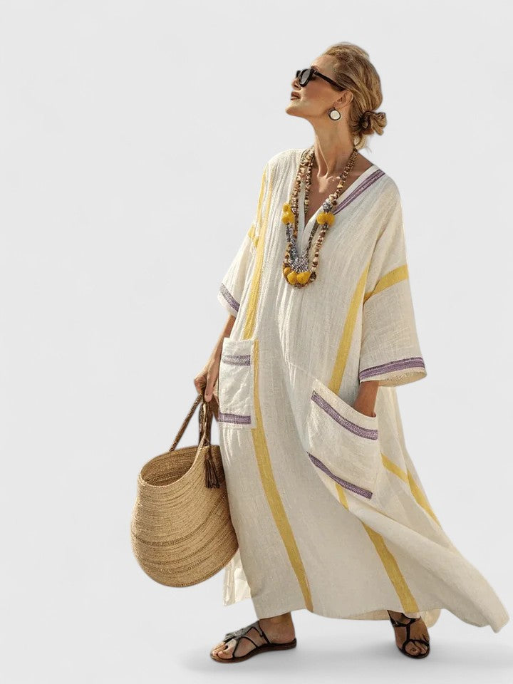 Fresh Maxi Dress With Flattering Relaxed Fit 6
