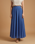 Fresh Maxi Skirt with Gathered Waist Fit 0