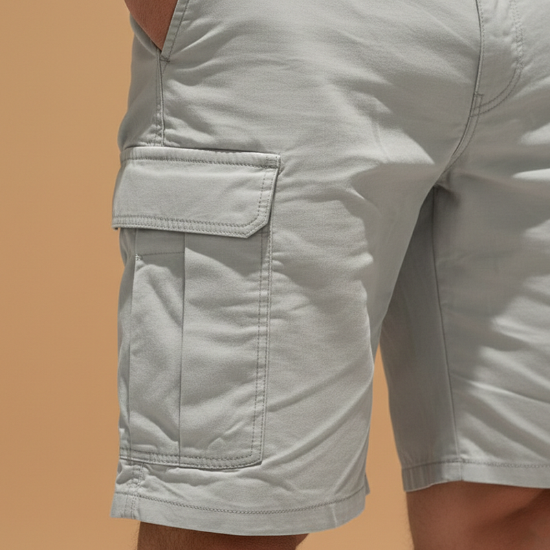 Fresh Men's Cargo Shorts With Knee-Length Fit 5