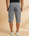 Fresh Men's Cargo Shorts With Knee-Length Pockets 3