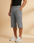Fresh Men's Cargo Shorts With Knee-Length Pockets 4