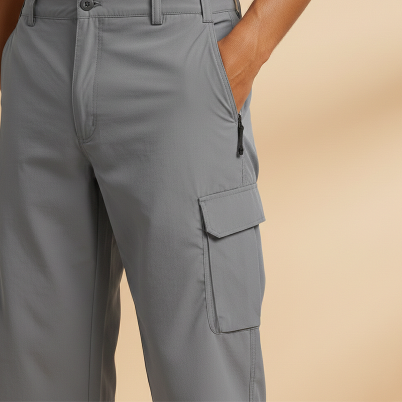 Fresh Men's Cargo Shorts With Knee-Length Pockets 5