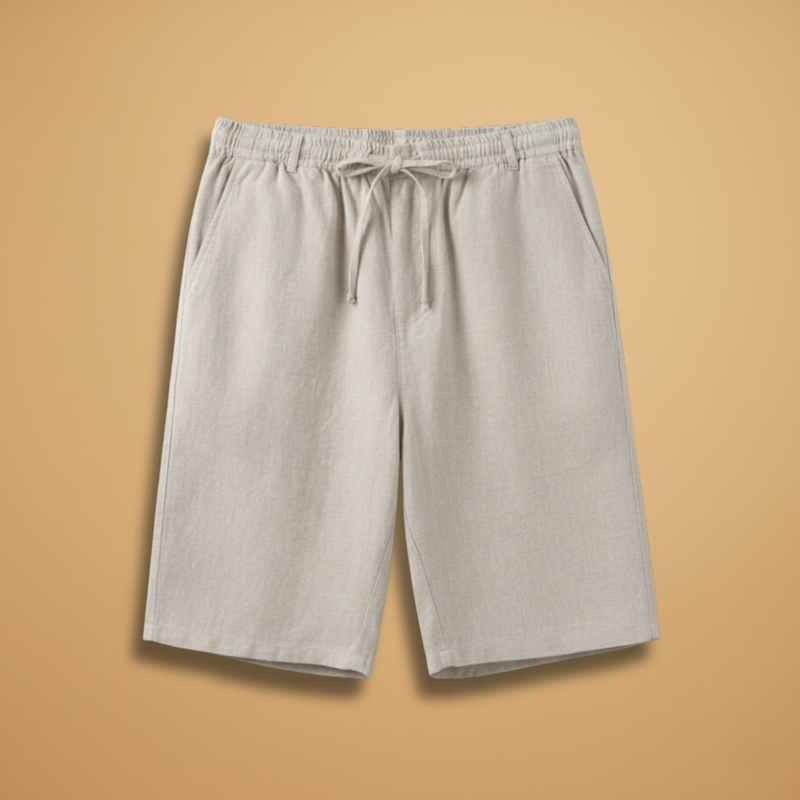 Fresh Men's Shorts with Drawstring Waist Relaxed Fit 1