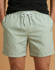 Fresh Men's Swim Trunks With Striped Design 10