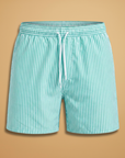 Fresh Men's Swim Trunks With Striped Design 1