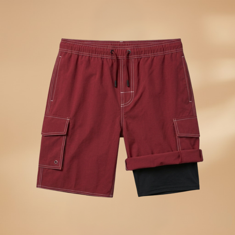 Fresh Men's Swim Trunks with Cargo Pockets 1