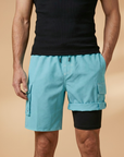 Fresh Men's Swim Trunks with Cargo Pockets 6
