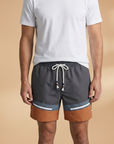 Fresh Men's Swim Trunks with Striped Design 0