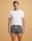 Fresh Men's Swim Trunks with Striped Design 2