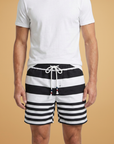Fresh Men's Swim Trunks with Striped Design 7
