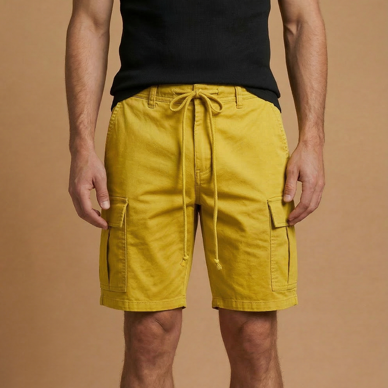 Fresh Mens Cargo Shorts With Flap Pockets 9