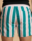 Fresh Mens Swim Trunks with Striped Design 5