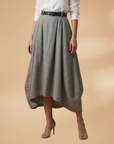 Fresh Women's Maxi Skirt with Tiered Design 0