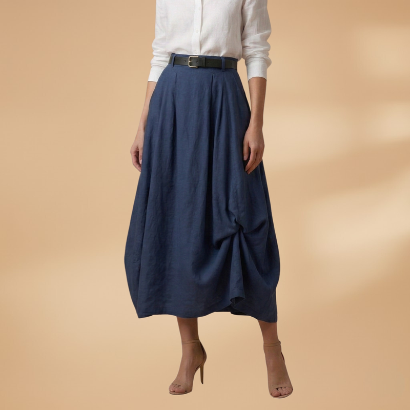 Fresh Women's Maxi Skirt with Tiered Design 10