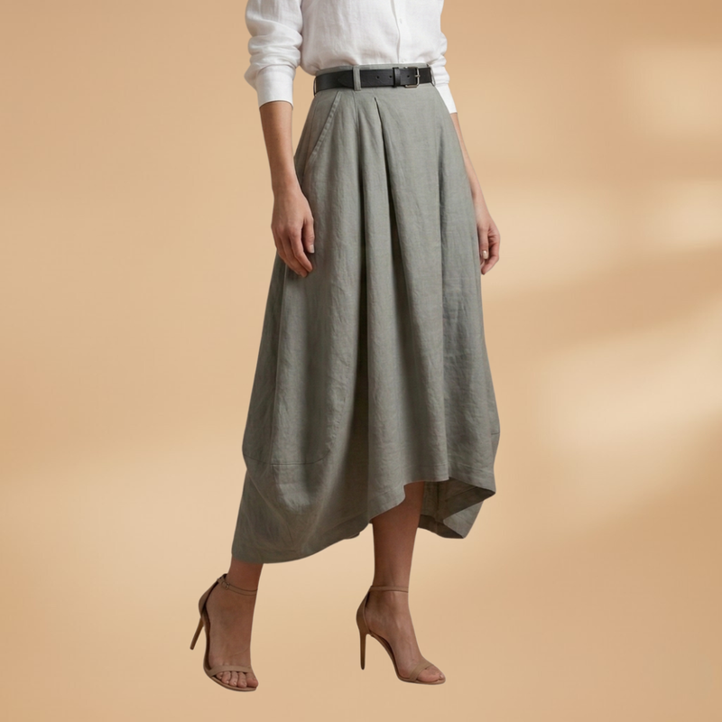 Fresh Women's Maxi Skirt with Tiered Design 3