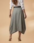 Fresh Women's Maxi Skirt with Tiered Design 4