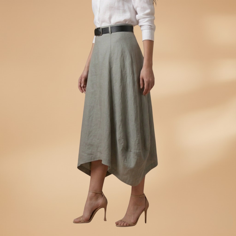 Fresh Women's Maxi Skirt with Tiered Design 5