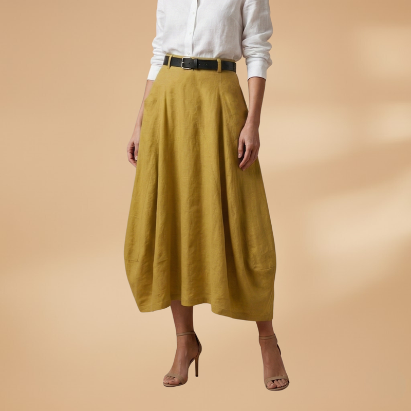 Fresh Women's Maxi Skirt with Tiered Design 6