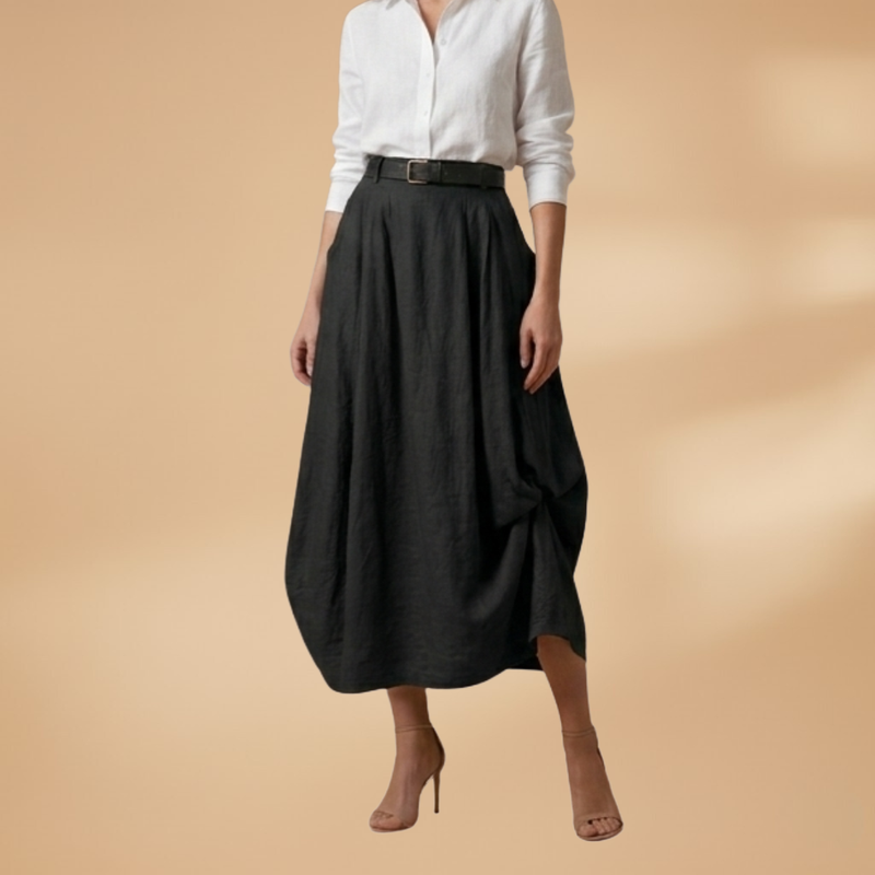 Fresh Women's Maxi Skirt with Tiered Design 7
