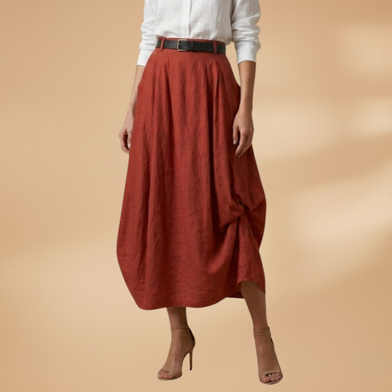 Fresh Women's Maxi Skirt with Tiered Design 8