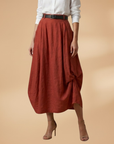 Fresh Women's Maxi Skirt with Tiered Design 8