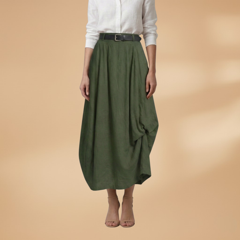 Fresh Women's Maxi Skirt with Tiered Design 9