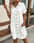 Fresh Women's Mini Dress With Pockets 4