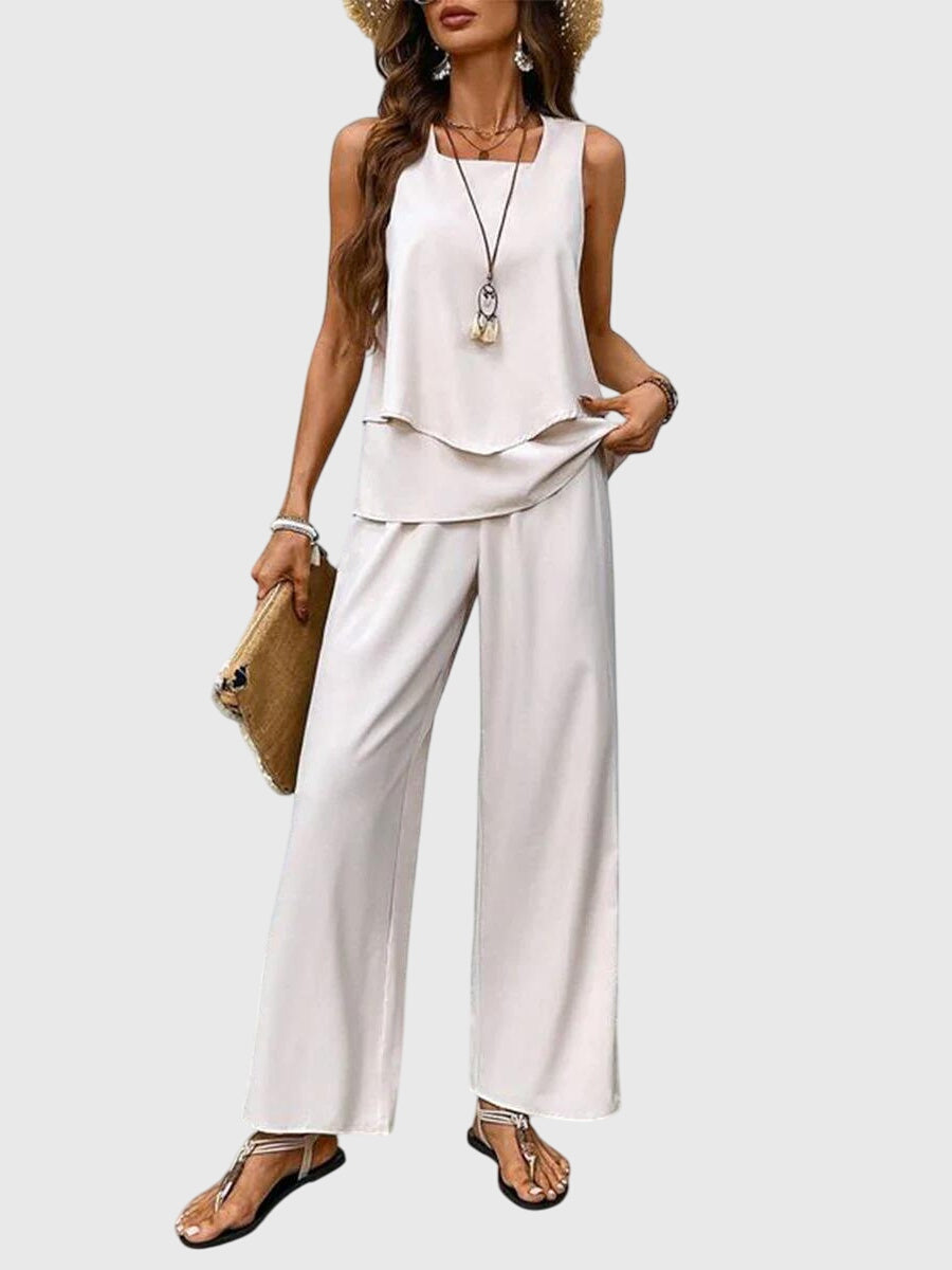 Fresh Women's Set With Chic Square Neckline 4