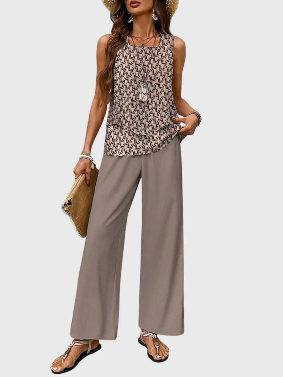 Fresh Women's Set With Chic Square Neckline 5