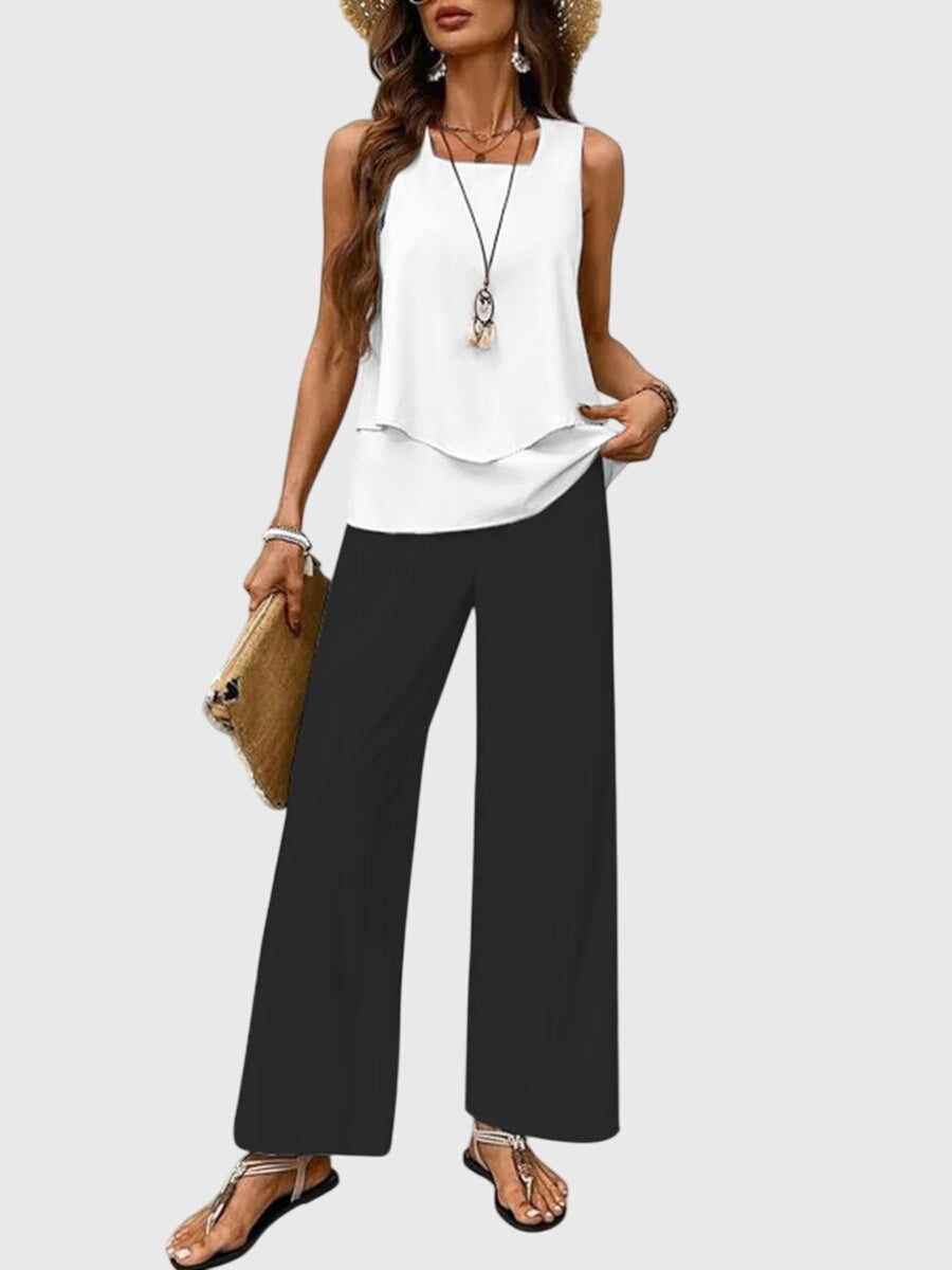 Fresh Women's Set With Chic Square Neckline 7