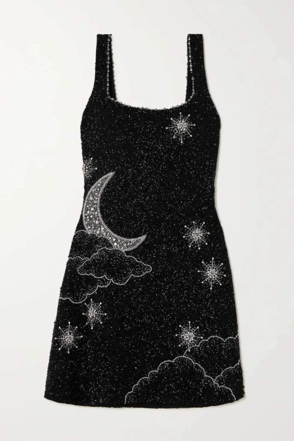 Hand-Embellished Mini Dress With Beaded Detail 5