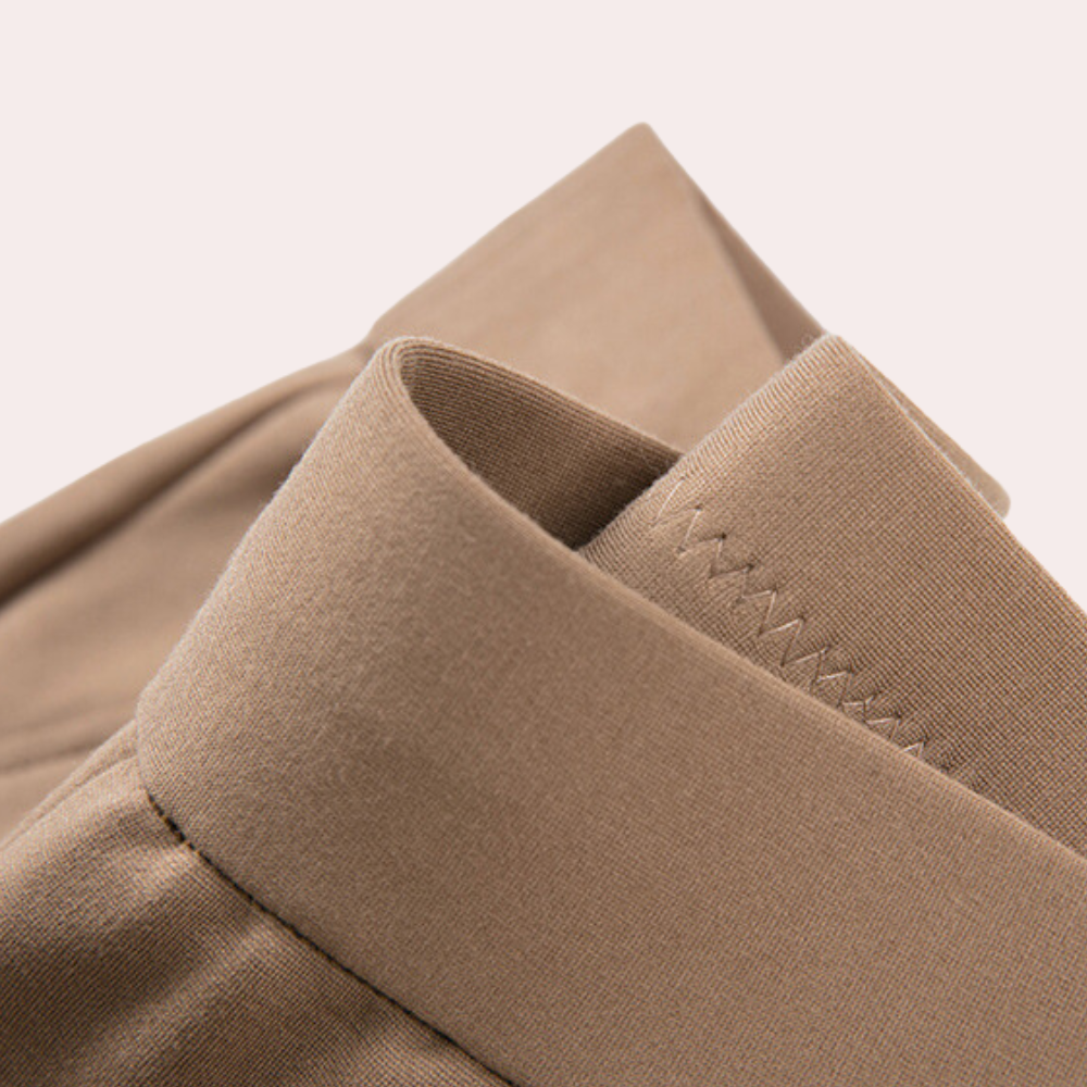 women's tailored straight-leg trousers